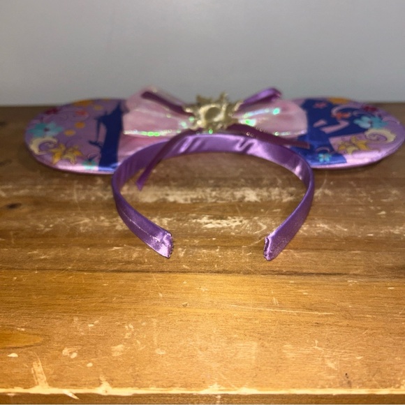 Disney Princess Rapunzel Minnie Mouse Ears Headband Purple and Pink - Picture 7 of 8